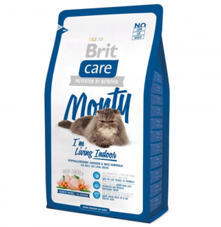 Brit Care Monty Indoor Tavuk ve Pirinçli 2 kg Kedi Maması kullananlar yorumlar